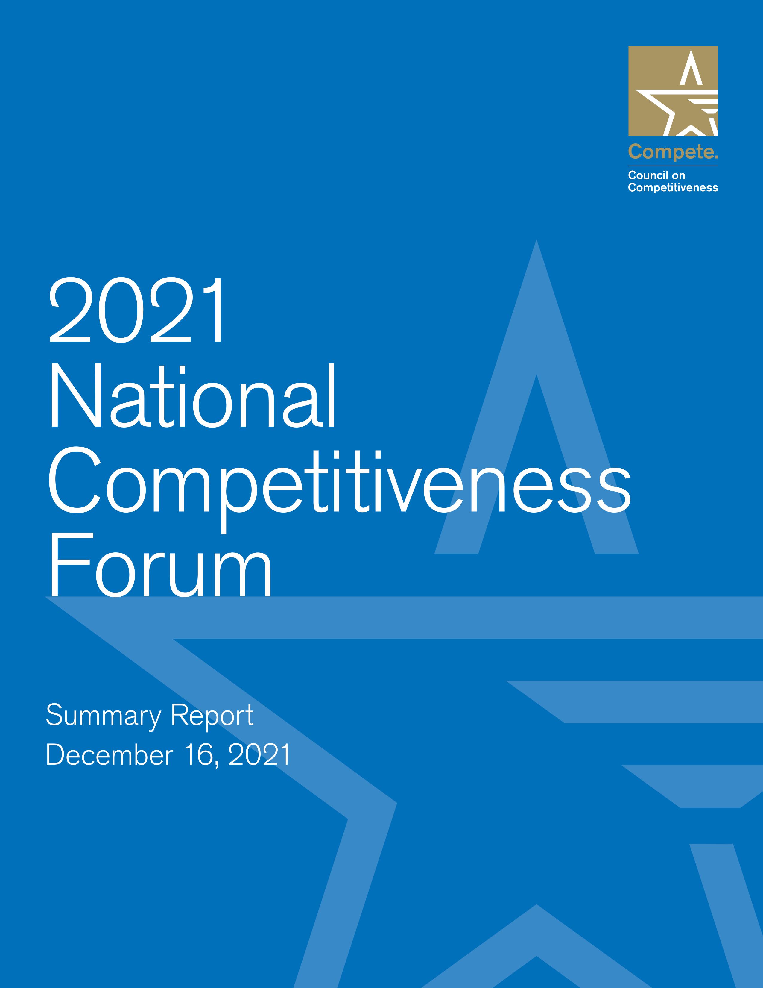 NCF Report Cover
